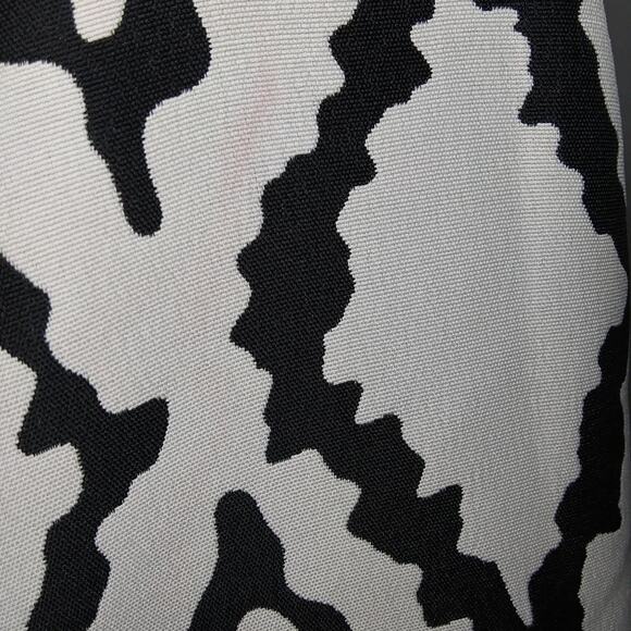 Reversible Graphic Tribal Print Blazer Button Front Jacket Boxy Fit Button Down - Picture 6 of 10